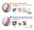 W1842 New Baseball Hard Case and Leather Flip Case For Samsung Galaxy S24