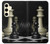 W2262 Chess King Hard Case and Leather Flip Case For Samsung Galaxy S24