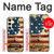 W2349 Old American Flag Hard Case and Leather Flip Case For Samsung Galaxy S24