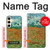 W2681 Field Of Poppies Vincent Van Gogh Hard Case and Leather Flip Case For Samsung Galaxy S24