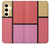 W2795 Cheek Palette Color Hard Case and Leather Flip Case For Samsung Galaxy S24