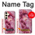 W3052 Pink Marble Graphic Printed Hard Case and Leather Flip Case For Samsung Galaxy S24