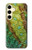 W3057 Lizard Skin Graphic Printed Hard Case and Leather Flip Case For Samsung Galaxy S24