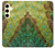 W3057 Lizard Skin Graphic Printed Hard Case and Leather Flip Case For Samsung Galaxy S24