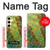 W3057 Lizard Skin Graphic Printed Hard Case and Leather Flip Case For Samsung Galaxy S24