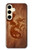 W3086 Red Dragon Tattoo Hard Case and Leather Flip Case For Samsung Galaxy S24