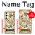 W3145 Antique Constellation Star Sky Map Hard Case and Leather Flip Case For Samsung Galaxy S24