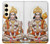 W3186 Lord Hanuman Chalisa Hindi Hindu Hard Case and Leather Flip Case For Samsung Galaxy S24