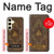 W3219 Spell Book Cover Hard Case and Leather Flip Case For Samsung Galaxy S24