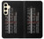 W3242 Analog Radio Tuning Hard Case and Leather Flip Case For Samsung Galaxy S24