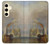 W3338 J. M. W. Turner The Fighting Temeraire Hard Case and Leather Flip Case For Samsung Galaxy S24