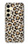 W3374 Fashionable Leopard Seamless Pattern Hard Case and Leather Flip Case For Samsung Galaxy S24