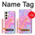 W3444 Digital Art Colorful Liquid Hard Case and Leather Flip Case For Samsung Galaxy S24