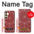 W3556 Yen Pattern Hard Case and Leather Flip Case For Samsung Galaxy S24