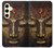 W3874 Buddha Face Ohm Symbol Hard Case and Leather Flip Case For Samsung Galaxy S24