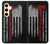 W3958 Firefighter Axe Flag Hard Case and Leather Flip Case For Samsung Galaxy S24