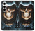 W0225 Skull Grim Reaper Hard Case and Leather Flip Case For Samsung Galaxy S24 Plus