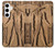 W0391 Egyptian Sobek Hard Case and Leather Flip Case For Samsung Galaxy S24 Plus