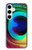 W0511 Peacock Hard Case and Leather Flip Case For Samsung Galaxy S24 Plus