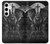 W0850 Gargoyle Devil Demon Hard Case and Leather Flip Case For Samsung Galaxy S24 Plus