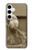 W1386 Paper Sculpture Owl Hard Case and Leather Flip Case For Samsung Galaxy S24 Plus