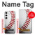 W1842 New Baseball Hard Case and Leather Flip Case For Samsung Galaxy S24 Plus