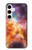 W1963 Nebula Rainbow Space Hard Case and Leather Flip Case For Samsung Galaxy S24 Plus