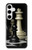 W2262 Chess King Hard Case and Leather Flip Case For Samsung Galaxy S24 Plus