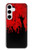 W2458 Zombie Hands Hard Case and Leather Flip Case For Samsung Galaxy S24 Plus