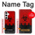 W2917 Biohazards Virus Red Alert Hard Case and Leather Flip Case For Samsung Galaxy S24 Plus