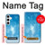 W2923 Frozen Snow Spell Magic Hard Case and Leather Flip Case For Samsung Galaxy S24 Plus