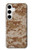 W2939 Desert Digital Camo Camouflage Hard Case and Leather Flip Case For Samsung Galaxy S24 Plus