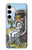 W3067 Tarot Card Queen of Cups Hard Case and Leather Flip Case For Samsung Galaxy S24 Plus