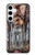 W3210 Santa Maria Del Mar Cathedral Hard Case and Leather Flip Case For Samsung Galaxy S24 Plus