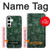 W3211 Science Green Board Hard Case and Leather Flip Case For Samsung Galaxy S24 Plus