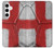 W3316 England Flag Vintage Football Graphic Hard Case and Leather Flip Case For Samsung Galaxy S24 Plus