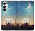 W3502 Islamic Sunset Hard Case and Leather Flip Case For Samsung Galaxy S24 Plus