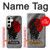 W3517 Japan Flag Samurai Hard Case and Leather Flip Case For Samsung Galaxy S24 Plus