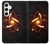 W3547 Quantum Atom Hard Case and Leather Flip Case For Samsung Galaxy S24 Plus