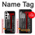 W3958 Firefighter Axe Flag Hard Case and Leather Flip Case For Samsung Galaxy S24 Plus