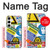 W3960 Safety Signs Sticker Collage Hard Case and Leather Flip Case For Samsung Galaxy S24 Plus