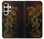 W0354 Chinese Dragon Hard Case and Leather Flip Case For Samsung Galaxy S24 Ultra