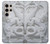 W0386 Dragon Carving Hard Case and Leather Flip Case For Samsung Galaxy S24 Ultra