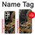 W0426 Gold Dragon Hard Case and Leather Flip Case For Samsung Galaxy S24 Ultra