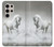 W0932 White Horse Hard Case and Leather Flip Case For Samsung Galaxy S24 Ultra