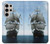 W1096 Sailing Ship in an Ocean Hard Case and Leather Flip Case For Samsung Galaxy S24 Ultra