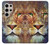 W1354 Lion Hard Case and Leather Flip Case For Samsung Galaxy S24 Ultra