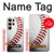 W1842 New Baseball Hard Case and Leather Flip Case For Samsung Galaxy S24 Ultra