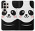 W2662 Cute Panda Cartoon Hard Case and Leather Flip Case For Samsung Galaxy S24 Ultra
