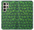 W2666 Marijuana Pattern Hard Case and Leather Flip Case For Samsung Galaxy S24 Ultra